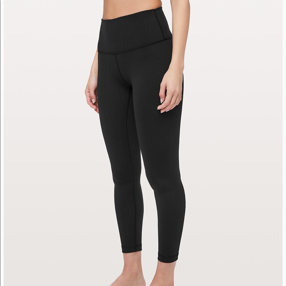 lululemon High Rise Wunder Under crops